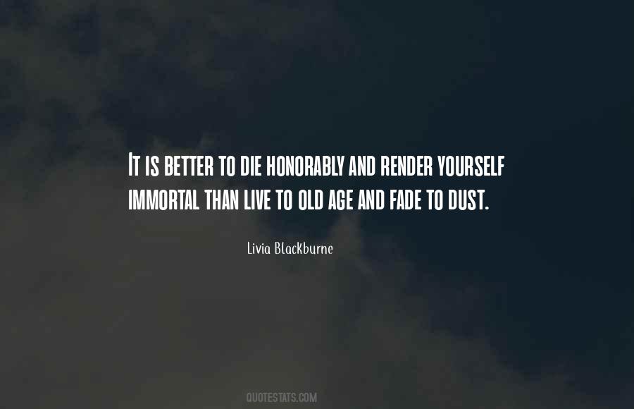 Quotes About Old Age And Death #410361