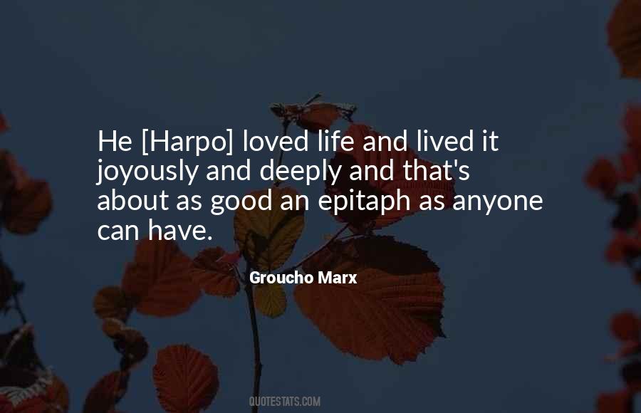 Groucho's Quotes #1307240