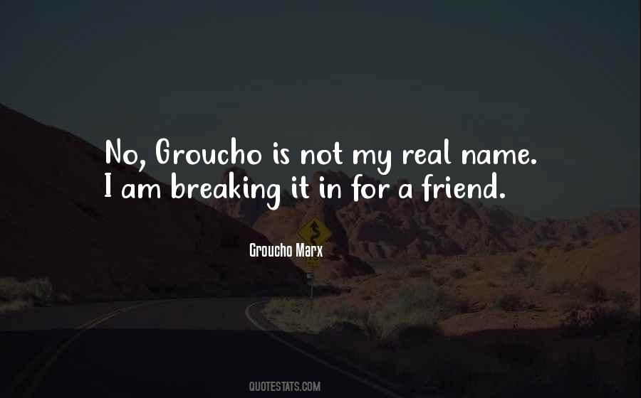 Groucho's Quotes #61112