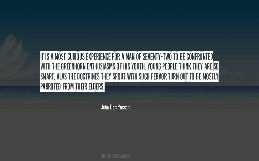 Quotes About Experience Vs Youth #108077