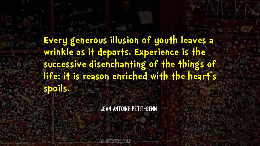 Quotes About Experience Vs Youth #486100