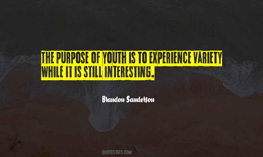 Quotes About Experience Vs Youth #612886