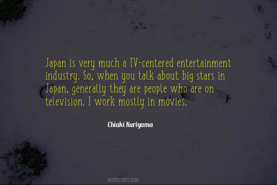 Quotes About Television Industry #1322544