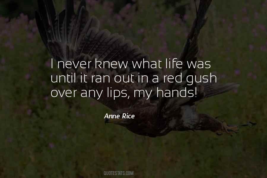 Gush'd Quotes #1252364