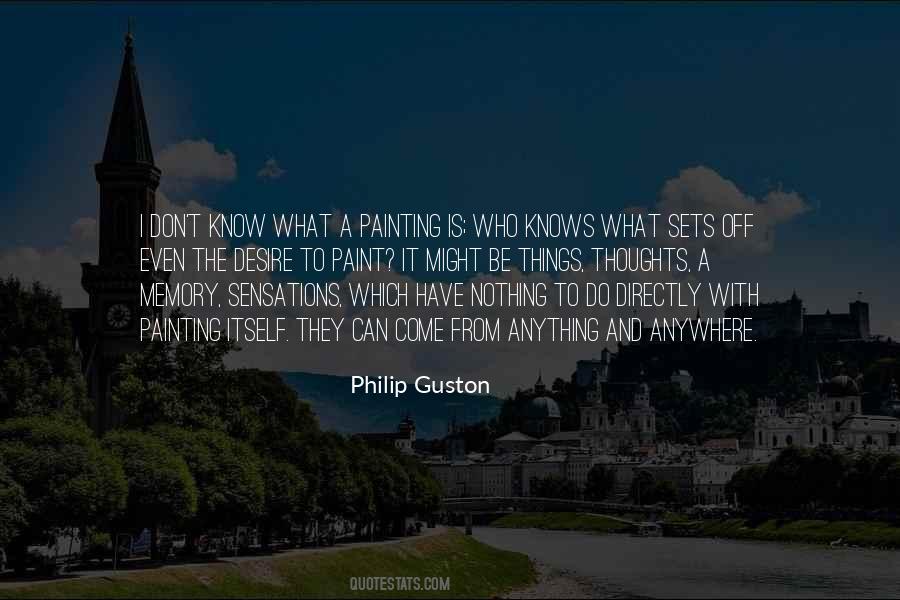 Guston Quotes #1835170