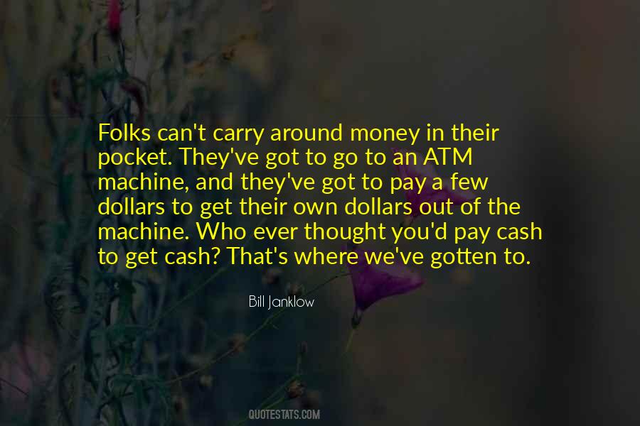 Quotes About Cash Money #1012114