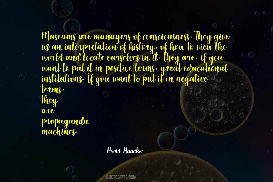 Haacke Quotes #1643729