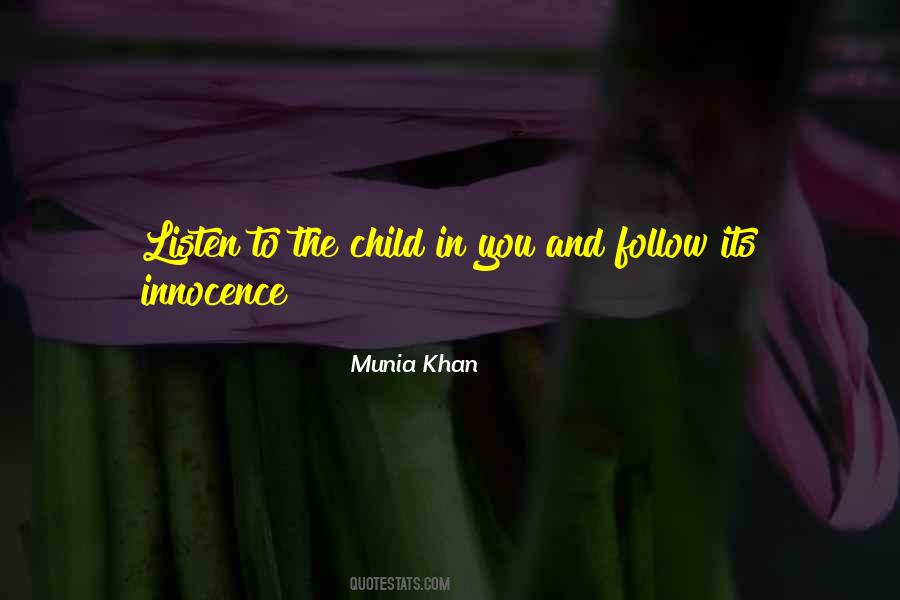 Quotes About Child Innocence #1647786