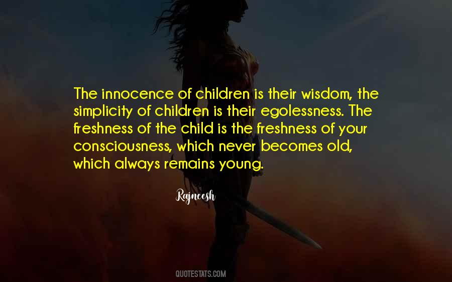 Quotes About Child Innocence #657436