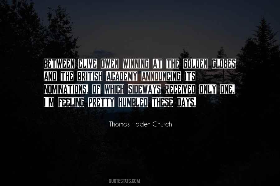 Haden't Quotes #1266552