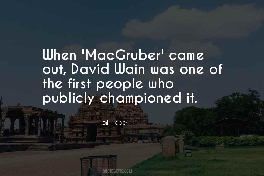 Hader Quotes #182021