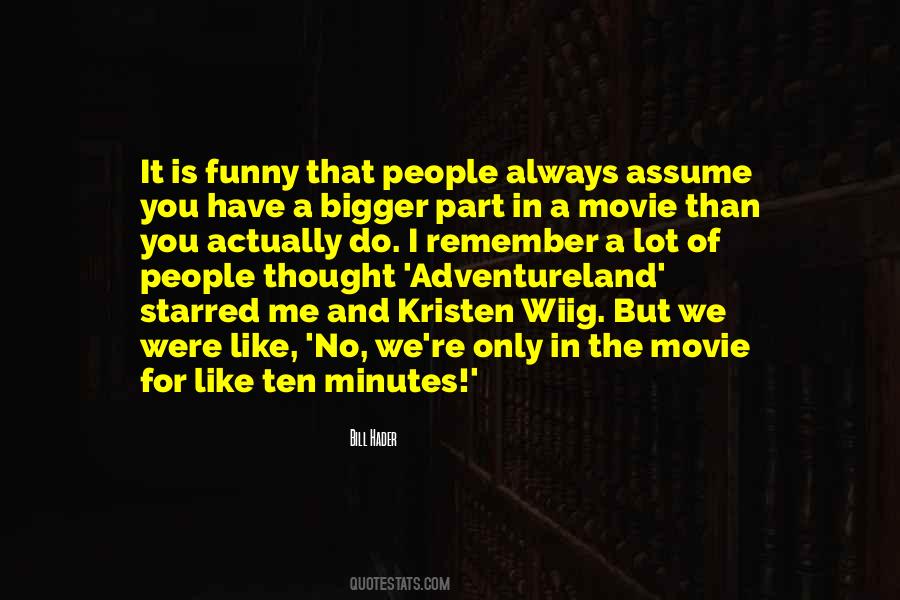 Hader Quotes #288986