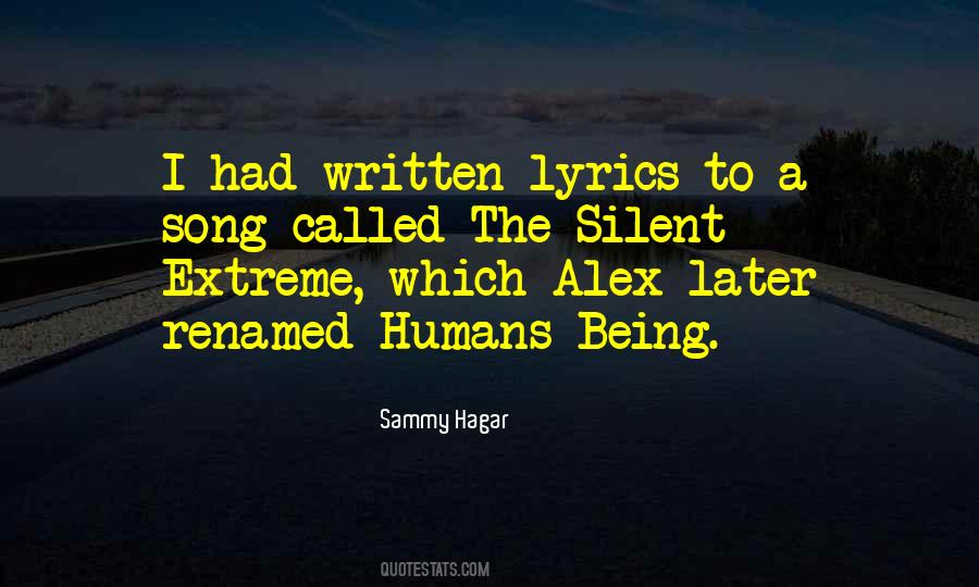 Hagar Quotes #321191