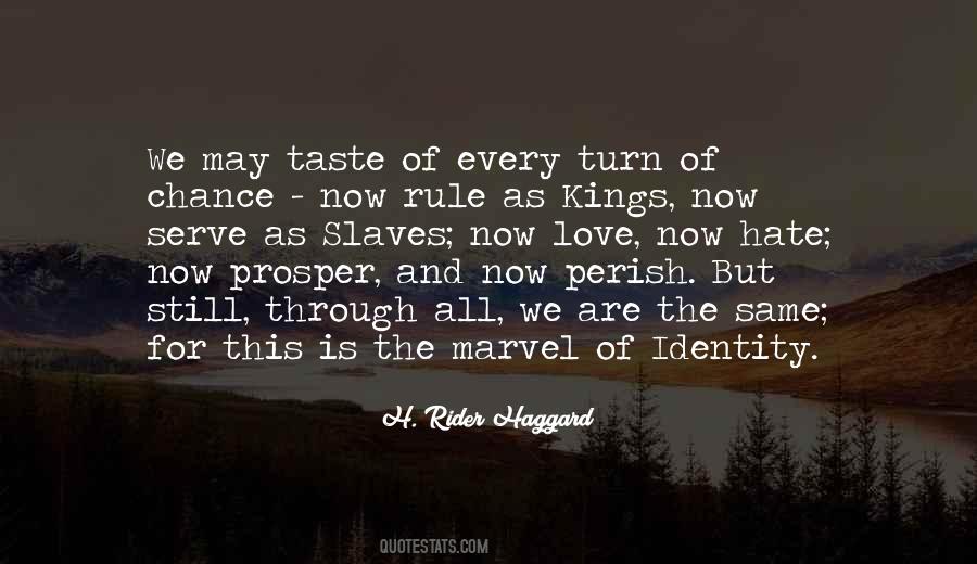 Haggard's Quotes #234217