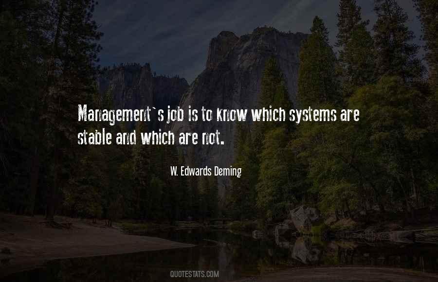 Quotes About Management Systems #1778194