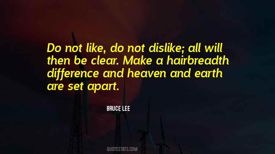 Hairbreadth Quotes #227033