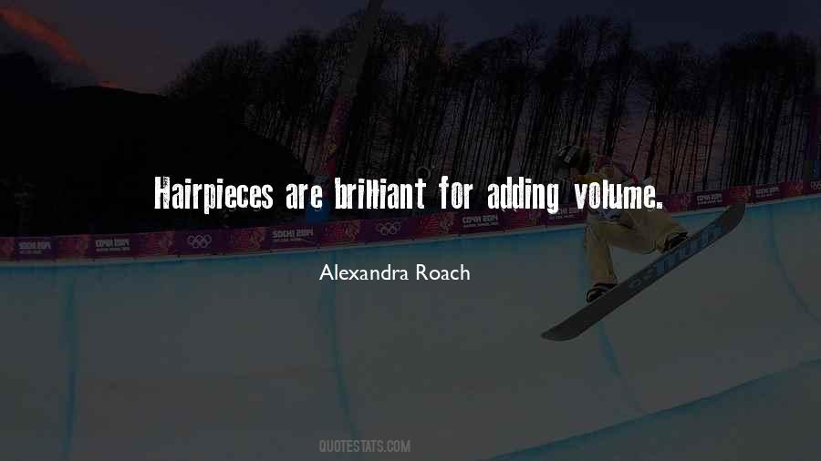 Hairpieces Quotes #1074533