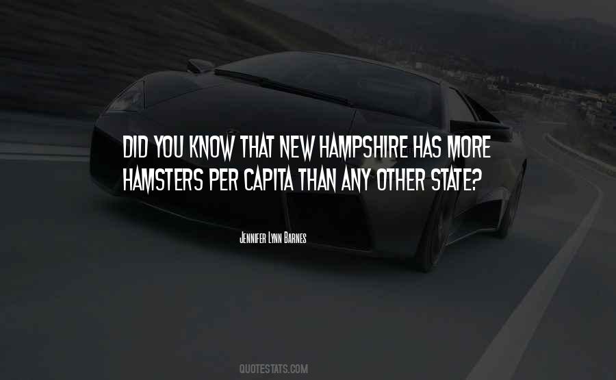 Hampshire's Quotes #831681