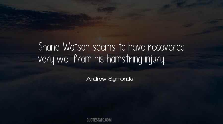 Hamstring Quotes #1355794