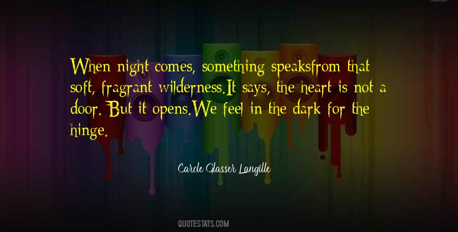 Quotes About In The Dark #1698239