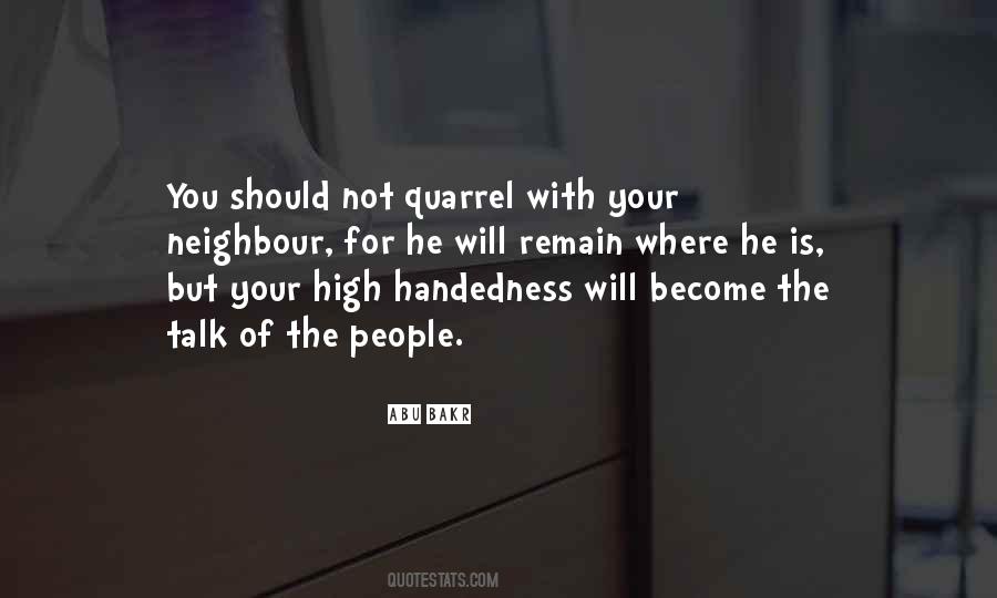 Handedness Quotes #1484825