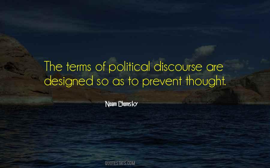 Quotes About Political Discourse #448233