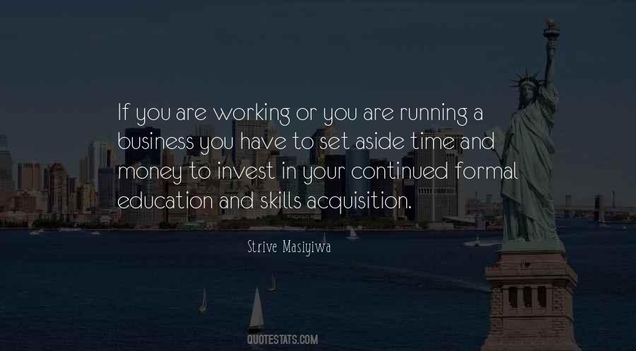 Quotes About Business And Education #1464496