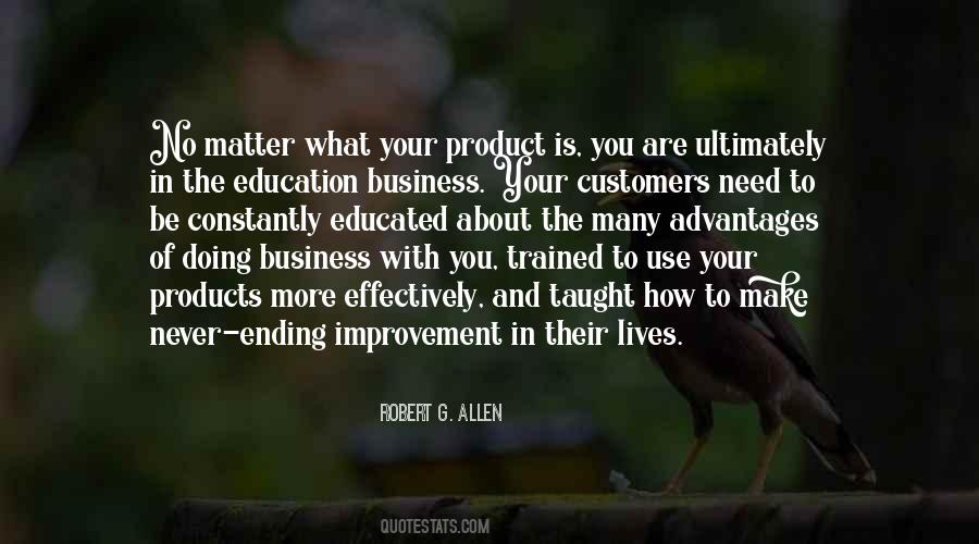 Quotes About Business And Education #607458