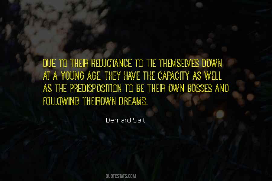 Quotes About Not Following Your Dreams #1292924