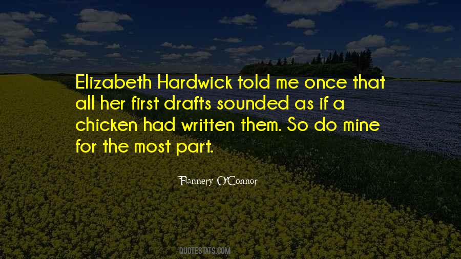 Hardwick Quotes #1354306