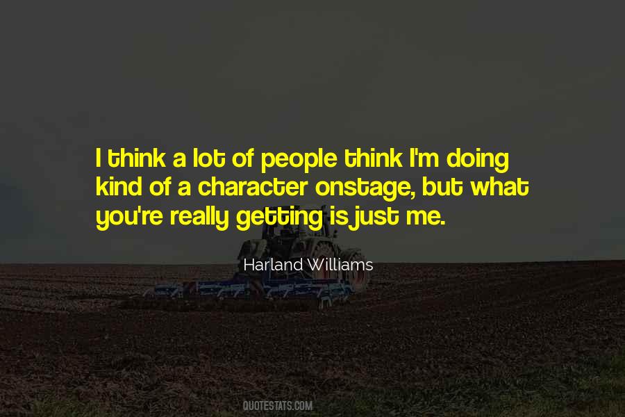 Harland Quotes #132196