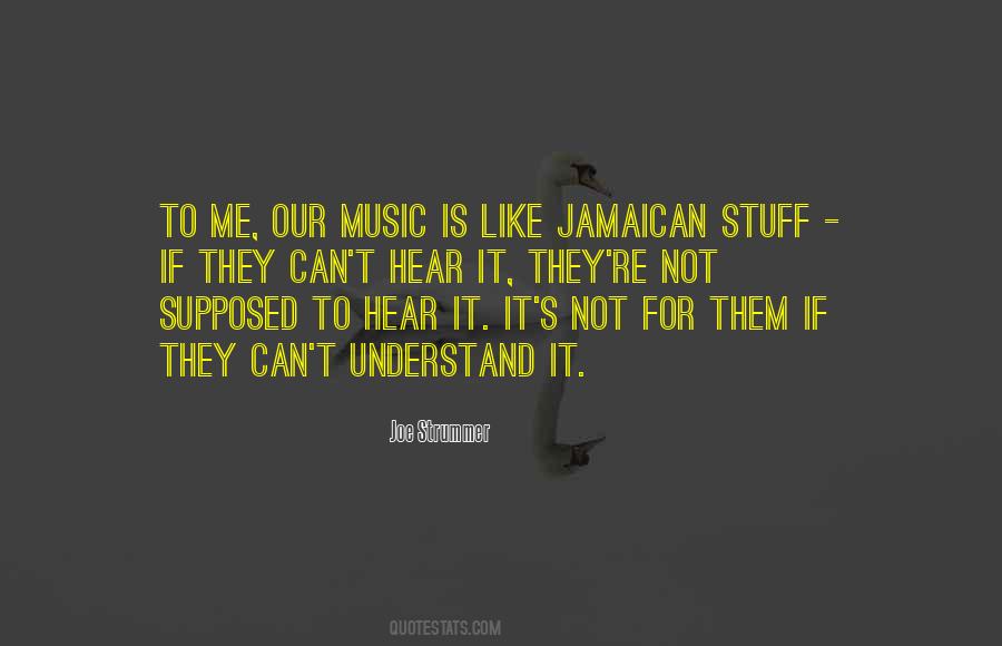 Quotes About Jamaican Music #1573821